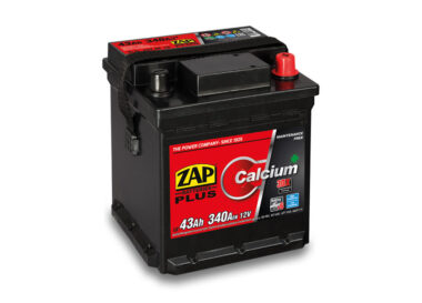 Akumulator ZAP CALCIUM PLUS 12V 43Ah 340A