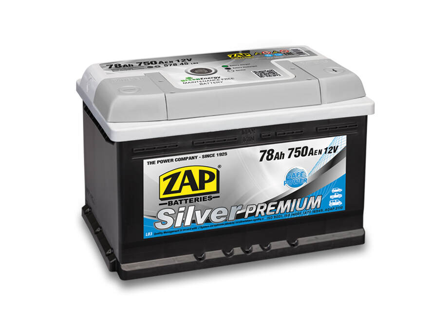 Akumulator SILVER PREMIUM 12V 78Ah 750A