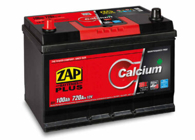 Akumulator ZAP CALCIUM 12V 100Ah 720A Lewy plus