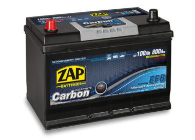 Akumulator ZAP CARBON 12V100Ah 800A Lewy plus