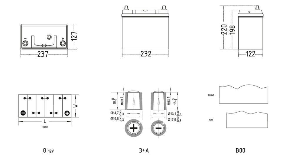 Akumulator SILVER PREMIUM 12V 45Ah 360A - obrazek 2