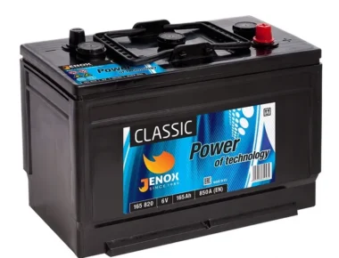AKUMULATOR JENOX CLASSIC 6V165Ah 850A PRAWY PLUS