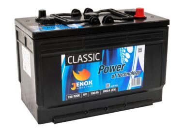 AKUMULATOR JENOX CLASSIC POWER TRUCK 6V190Ah 1000A PRAWY PLUS