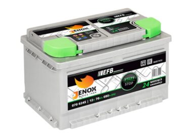 Akumulator JENOX EFB 12V70Ah 680A PRAWY PLUS