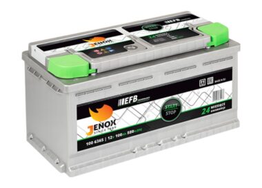 Akumulator JENOX EFB 12V100Ah 880A PRAWY PLUS