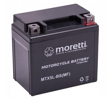 Akumulator moretti do motocykla mtx5l