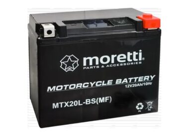Akumulator MORETTI MTX20L-BS(MF) 12V18Ah 270A PRAWY PLUS