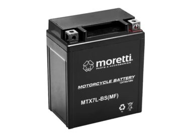 Akumulator MORETTI MTX7L-BS(MF) 12V7Ah 105A PRAWY PLUS