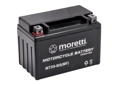 Akumulator MORETTI MTX9-BS(MF) 12V8Ah 120A LEWY PLUS