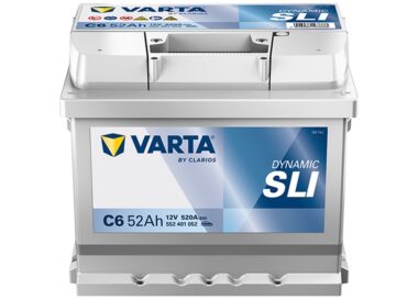 Akumulator VARTA DYNAMIC SLI C6 12V52Ah 520A PRAWY PLUS