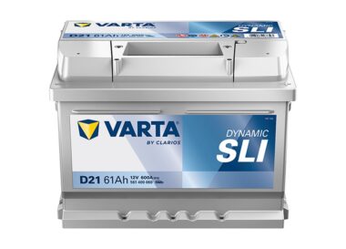 Akumulator VARTA DYNAMIC SLI D21 12V61Ah 600A PRAWY PLUS