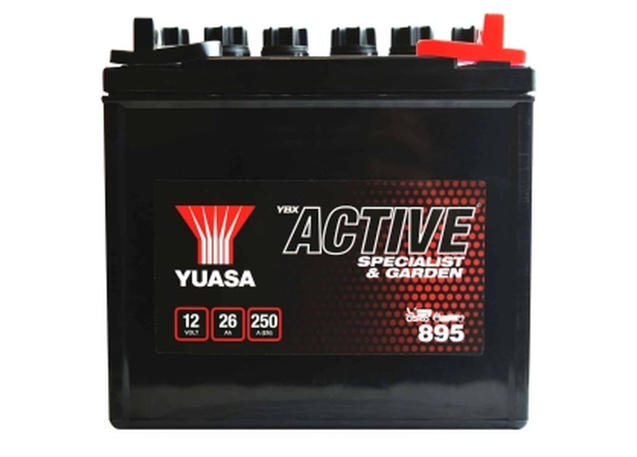 Akumulator YUASA Garden 12V26Ah 250A PRAWY PLUS