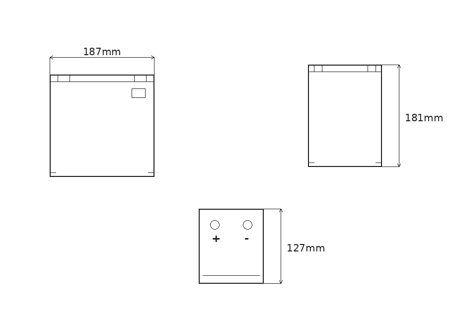Akumulator YUASA Garden 12V26Ah 250A LEWY PLUS - obrazek 2