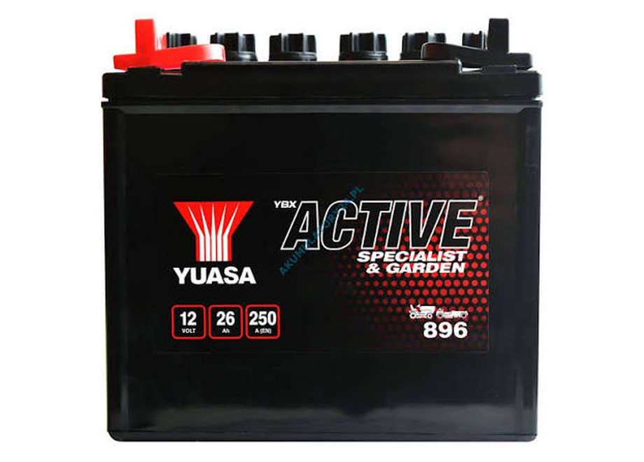 Akumulator YUASA Garden 12V26Ah 250A LEWY PLUS