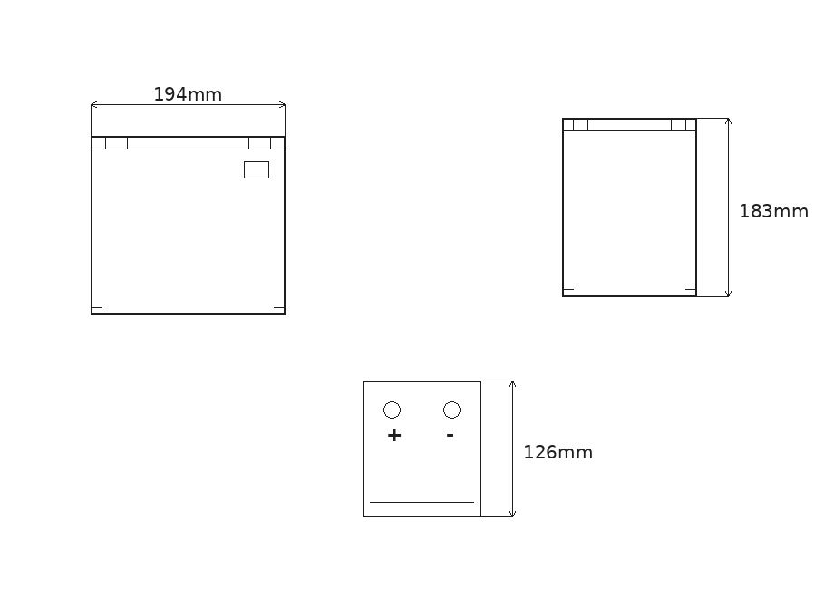 Akumulator YUASA Garden 12V30Ah 330A LEWY PLUS - obrazek 2