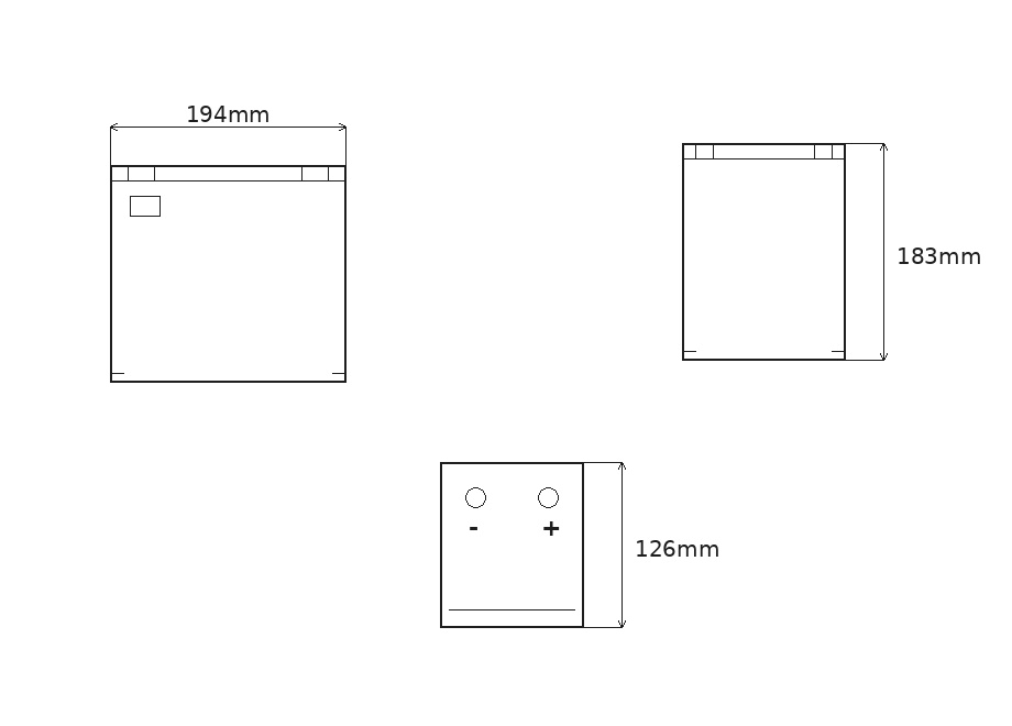 Akumulator YUASA Garden 12V30Ah 330A PRAWY PLUS - obrazek 2